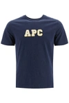 A.P.C. GAEL T-SHIRT WITH LOGO PATCH,11474024