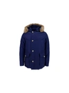 Woolrich - Arctic Anorak Woou0272mrut0001 In Blue Iris