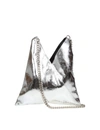 MM6 MAISON MARGIELA JAPANESE BAG IN SILVER COLOR,11474018