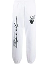 OFF-WHITE ARROWS SLIM-FIT TRACK PANTS
