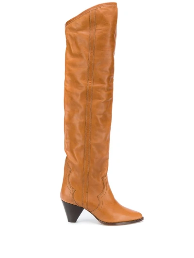 Isabel Marant Denvee Boots In Brown