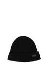 Barbour Carlton Ribbed Beanie In Black