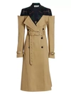 MONSE Deconstructed Belted Trench Coat
