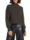 A.L.C Helena Ribbed Wool & Cashmere-Blend Mockneck Sweater