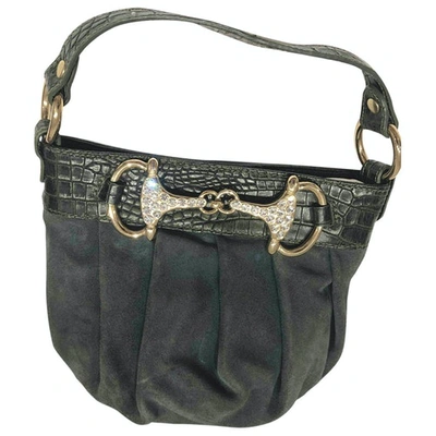 Pre-owned Blumarine Green Leather Handbag
