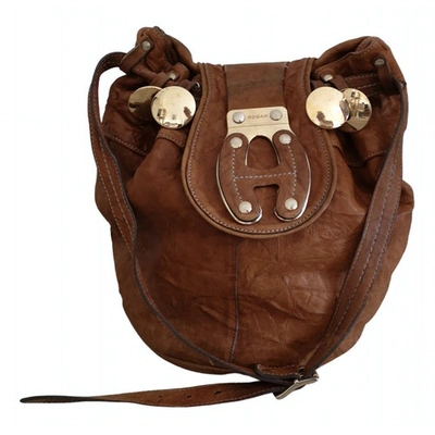Pre-owned Hogan Brown Leather Handbag