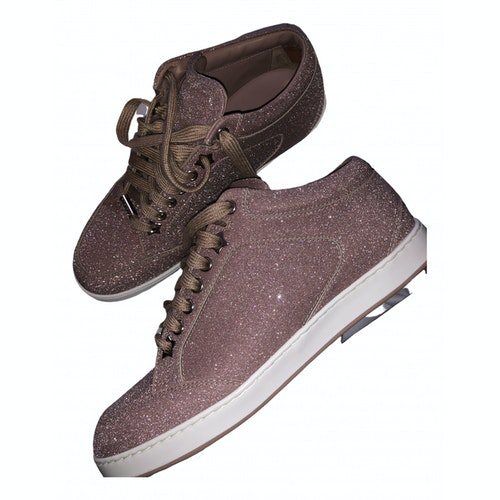 jimmy choo sparkly trainers