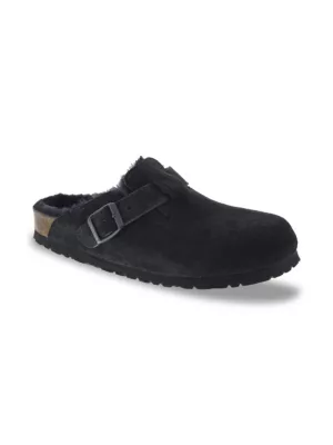 birkenstock shearling clog sale