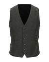 Lardini Suit Vest In Dark Green
