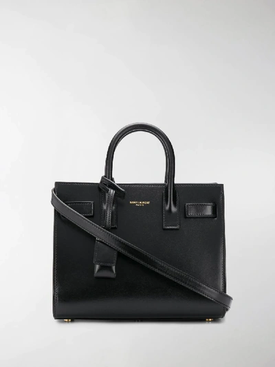 Saint Laurent Sac De Jour Tote In Black