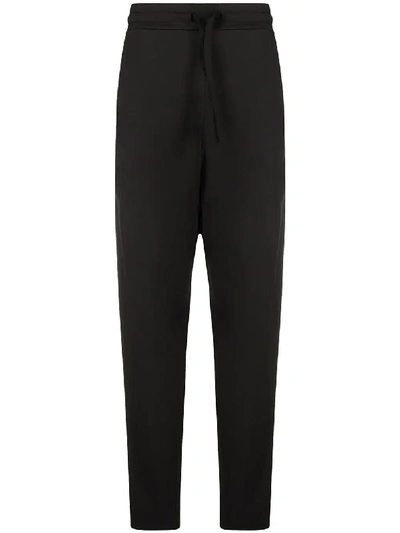 Maison Rabih Kayrouz Tapered-leg Trousers In Black