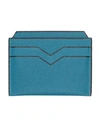 Valextra Document Holder In Blue