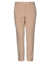 Clips Pants In Camel