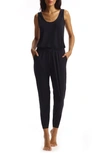 Commando Butter Stretch-jersey Jumpsuit In Black