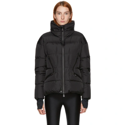 Moncler Dixence Quilted Nylon Down Jacket In Black