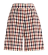 VICTORIA VICTORIA BECKHAM CHECK TAILORED SHORTS,15756255