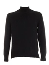 DONDUP KNITTED TURTLENECK IN BLACK