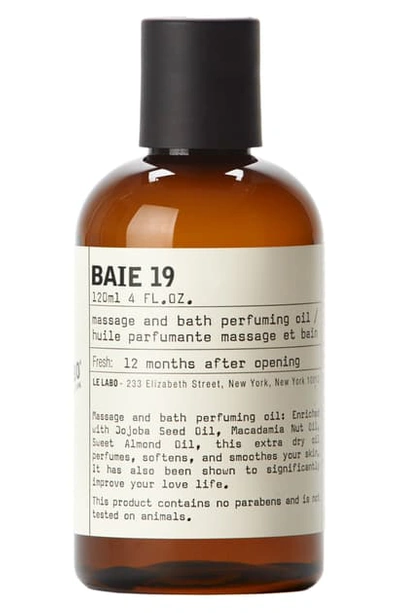 Le Labo Baie 19 Body Oil