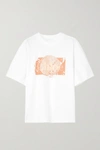 CHLOÉ PRINTED COTTON-JERSEY T-SHIRT