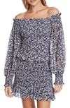 1.STATE WILDFLOWER BOUQUET OFF THE SHOULDER TOP,8120109