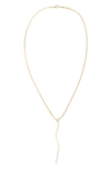 LANA JEWELRY FLAWLESS LIQUID GOLD CHIME Y-NECKLACE,6863-DW00-700-18-02