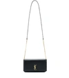 SAINT LAURENT CASSANDRE LEATHER PHONE POUCH,P00483610