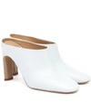 JIL SANDER LEATHER MULES,P00489893