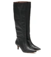 SOULIERS MARTINEZ ELENA LEATHER KNEE-HIGH BOOTS,P00490555