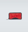 Christian Louboutin Mens Loubi/black Panettone Extra-large Leather Wallet In Multicoloured
