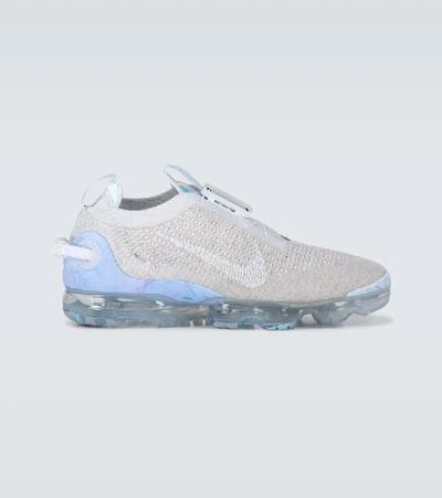 Nike Multicolor Air Vapormax 2020 Flyknit Trainers In White/summit White/white