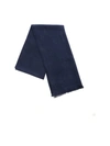 Gucci Gg Supreme Pattern Two-sided Scarf In Blue