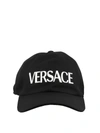 VERSACE LOGO EMBROIDERY BASEBALL CAP