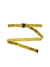 OFF-WHITE CLASSIC INDUSTRIAL BELT IN YELLOW