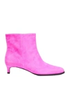 3.1 PHILLIP LIM / フィリップ リム 3.1 PHILLIP LIM WOMAN ANKLE BOOTS PINK SIZE 5 SOFT LEATHER,11886235PW 5