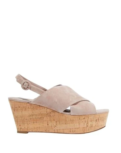 Diane Von Furstenberg Sandals In Dove Grey