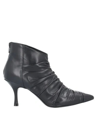 Giampaolo Viozzi Ankle Boot In Black