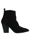 JANET & JANET JANET & JANET WOMAN ANKLE BOOTS BLACK SIZE 6 CALFSKIN,11910219GX 8