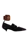 Le Qarant Pumps In Dark Purple