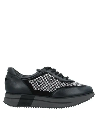 Alberto Guardiani Sneakers In Black