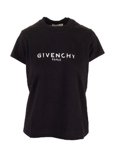 Givenchy Women's Black Cotton T-shirt