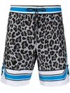 DOLCE & GABBANA LEOPARD PRINT SWIMMING TRUNKS