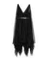 Moschino Midi Dresses In Black