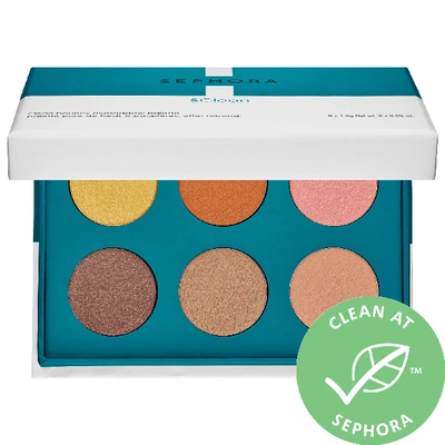 Sephora Collection Clean Bouncy Cream Eyeshadow Palette Monarch 6 X 0.5 oz / 1.5 G