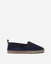 DOLCE & GABBANA SUEDE ESPADRILLES WITH ROPE SOLE