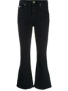 VERSACE JEANS COUTURE HIGH-RISE FLARED JEANS