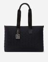 DOLCE & GABBANA Neoprene Palermo tecnico bag with all-over DG detailing