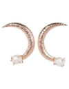 CHRISTIE NICOLAIDES ARIEL EARRINGS ROSE GOLD