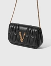 VERSACE VIRTUS QUILTED EVENING BAG