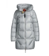 PARAJUMPERS JANET LIGHT GREY PADDED COAT