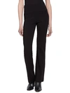 Lyssé Tara Cotton Stretch Bootcut Pants In Black